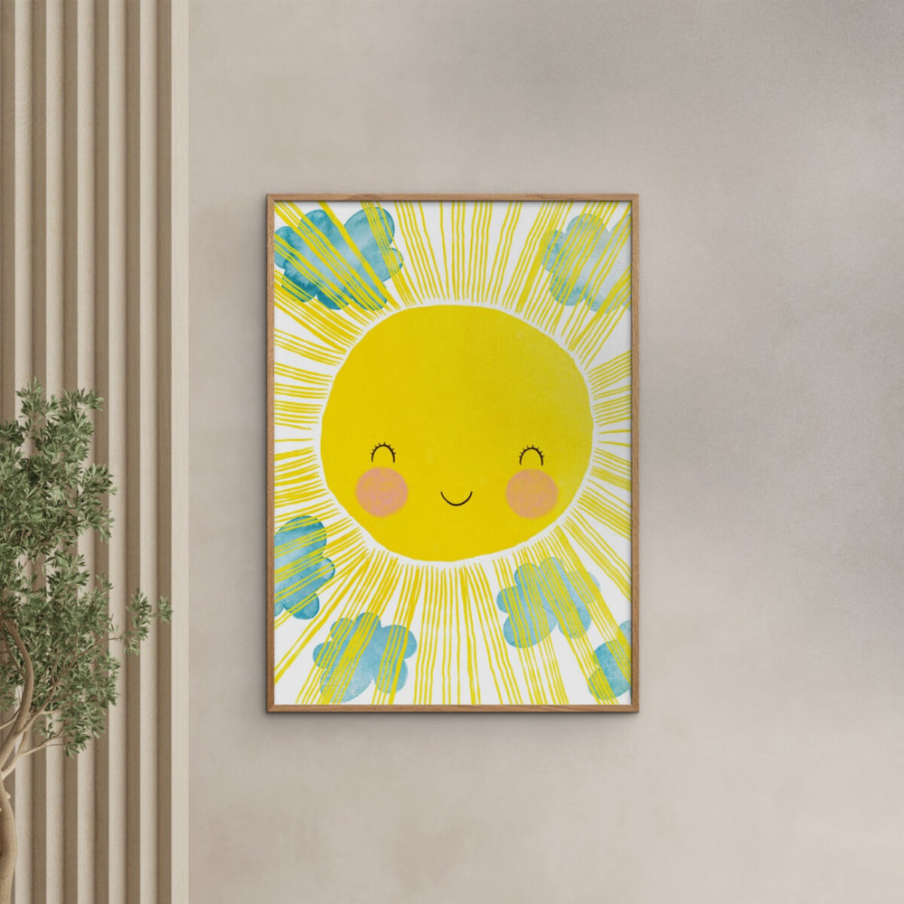 Køb Poster & Frame Treechild - Matahari