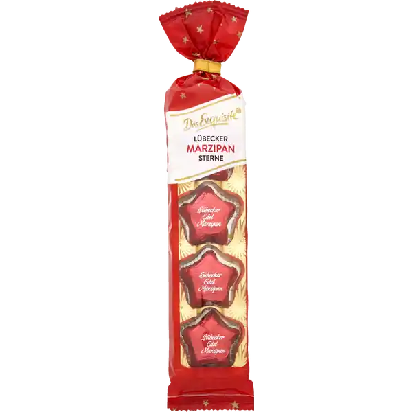 Lübecker Edelmarzipan Sterne