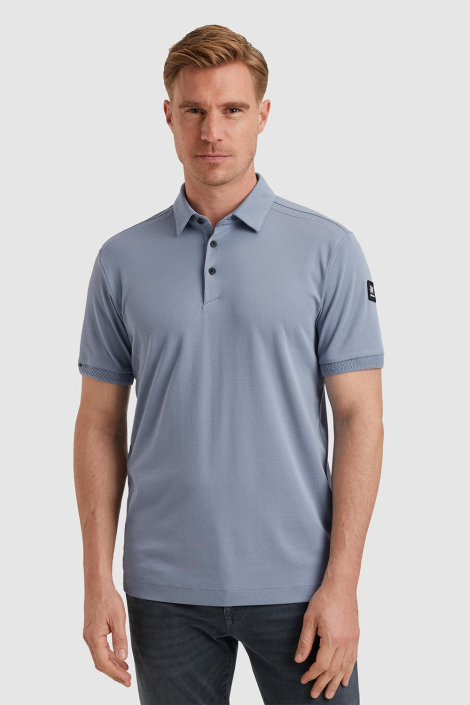 Vanguard blauwe heren polo