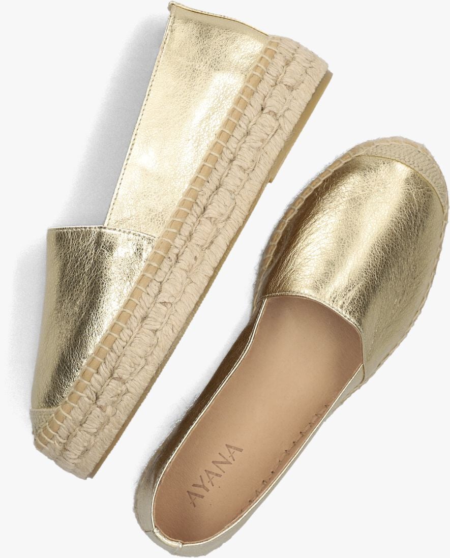 AYANA gouden ayana espadrilles yu736