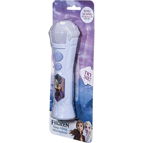 Disney Frozen II syng-med mikrofon med indbyggede sange og lyseffekter