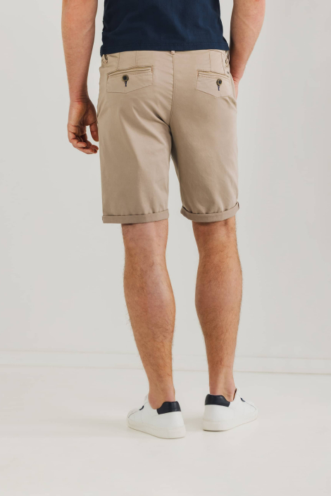 State of Art taupe heren korte broek