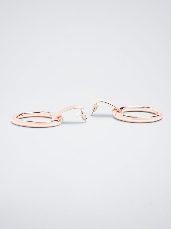 Brincos em Ouro Rosa - Ouro Rosa