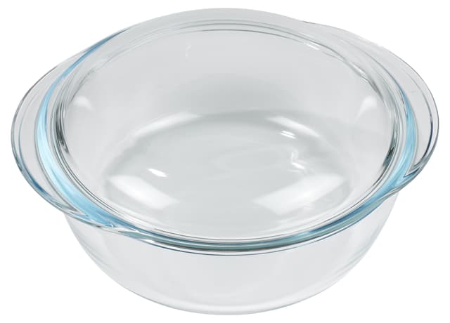 Pyrex Essentials Gryde med låg 3,0 liter Klar