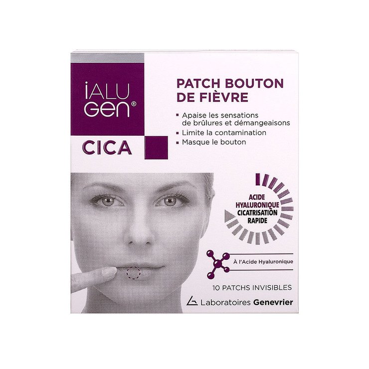 Ialugen 10 patchs bouton de fièvre