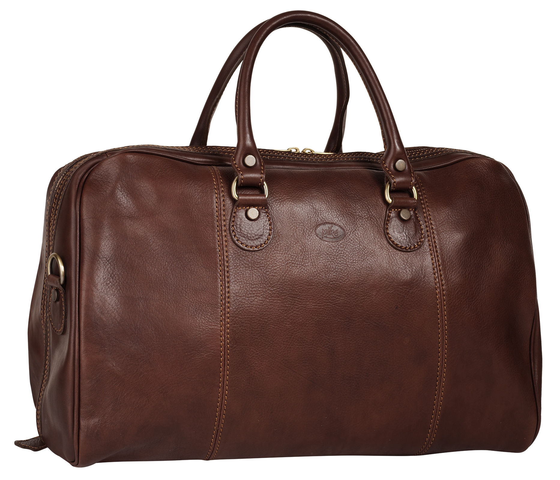 Piké Reisetasche »CALABRIA MEDIO« echt Leder, Made in Italy