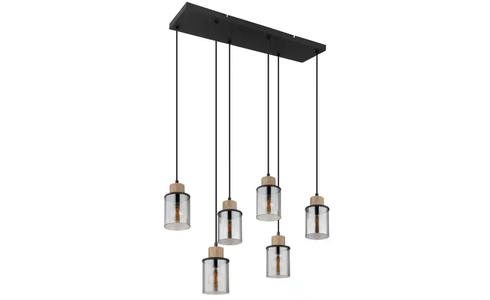 Pendelleuchte 6-flammig 62 cm 18 cm