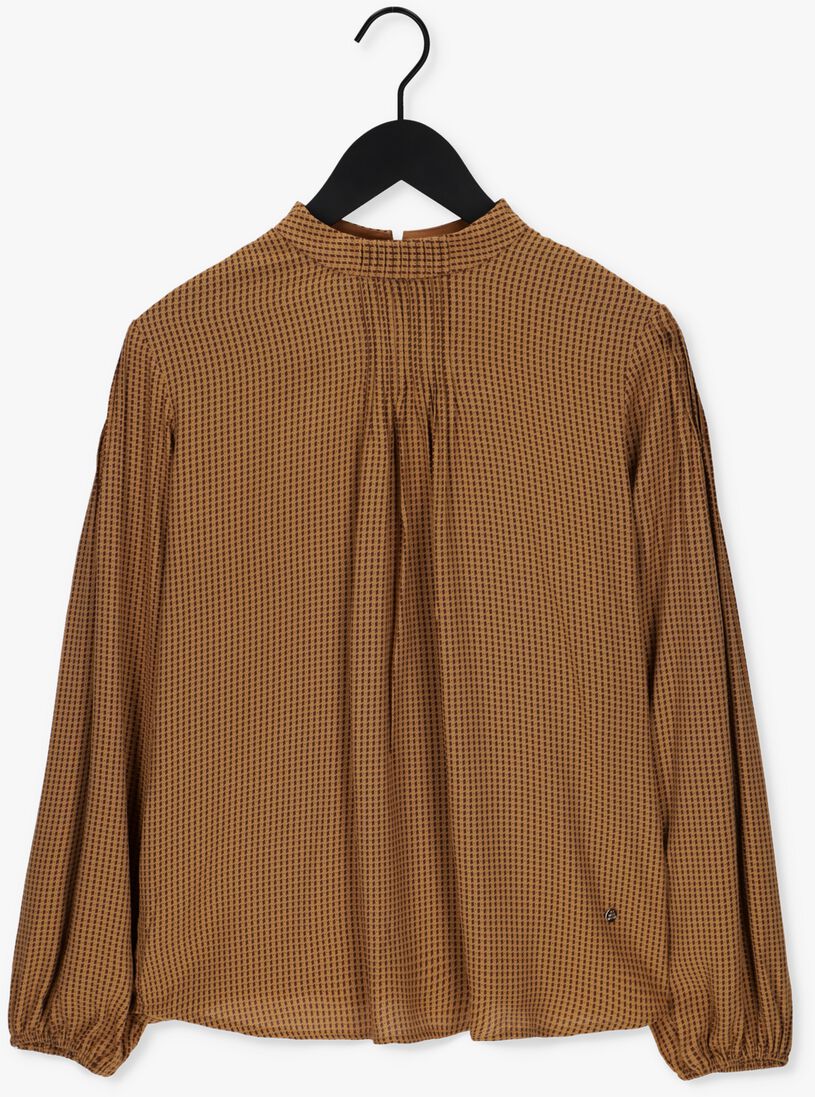 MOS MOSH bruine mos mosh blouse fina pepita blouse