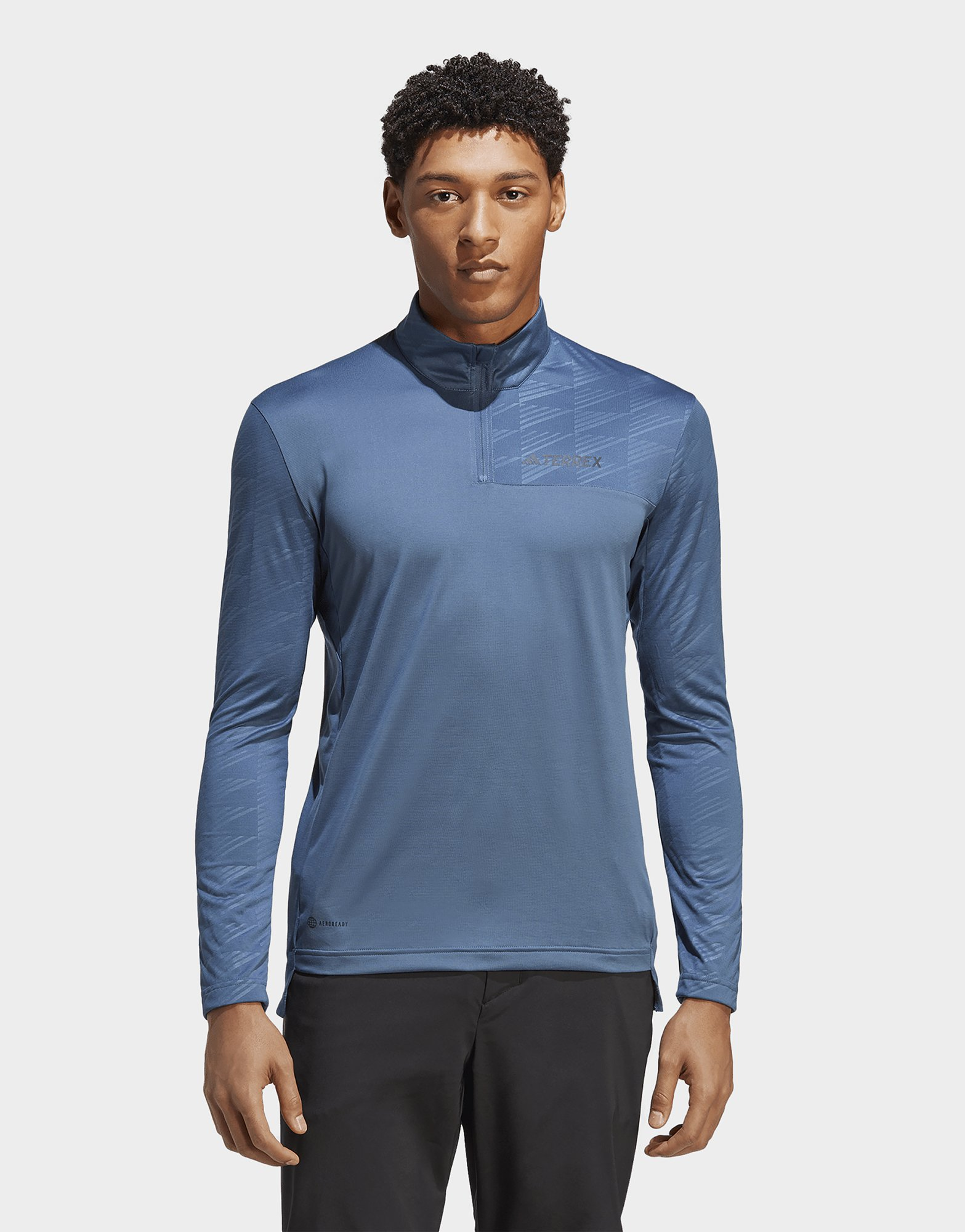 adidas Terrex T-shirt manches longues à demi-zip Terrex Multi