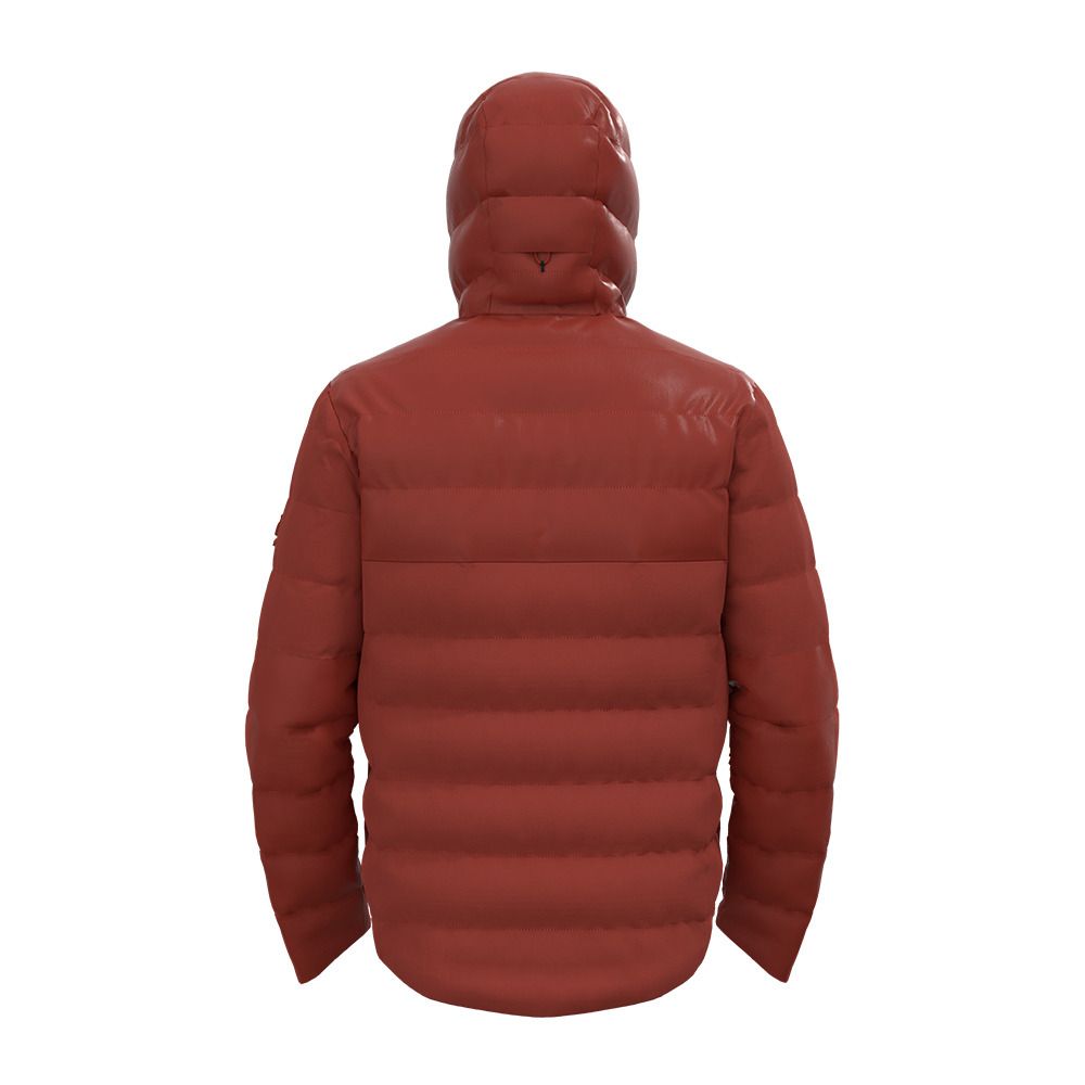 Odlo SEVERIN N-THERMIC HOODED - Doudoune Homme ketchup