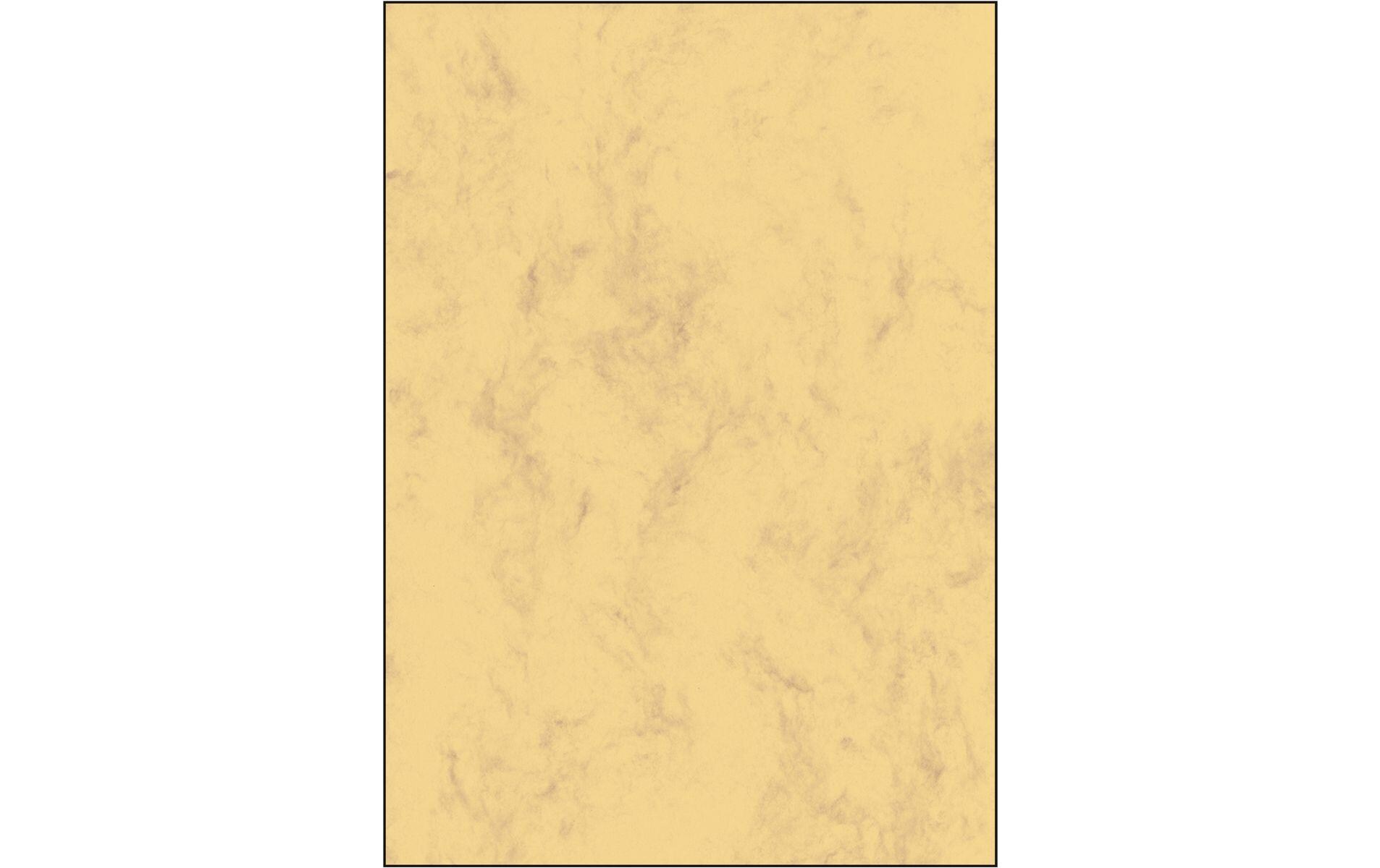 Motivpapier Marmor-Papier A4, 90 g, 100 Blatt, SandbraunIdeal zum Bedrucken