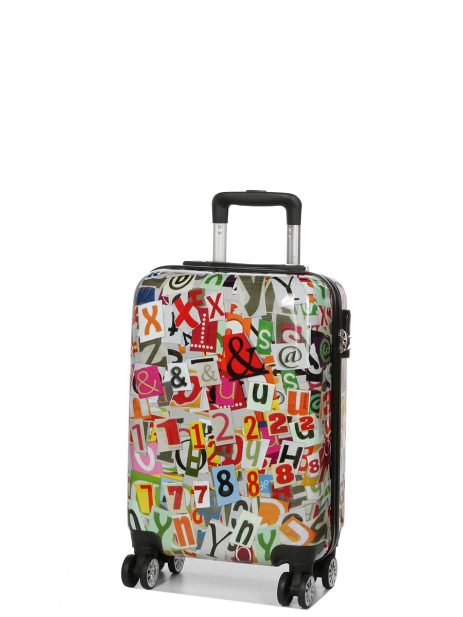 Valise Madisson Newspaper Letters 55 cm