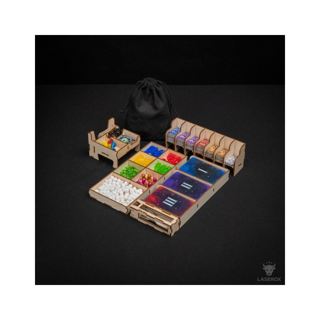 Rangement pour Boîte LaserOx - Galaxy Trucker