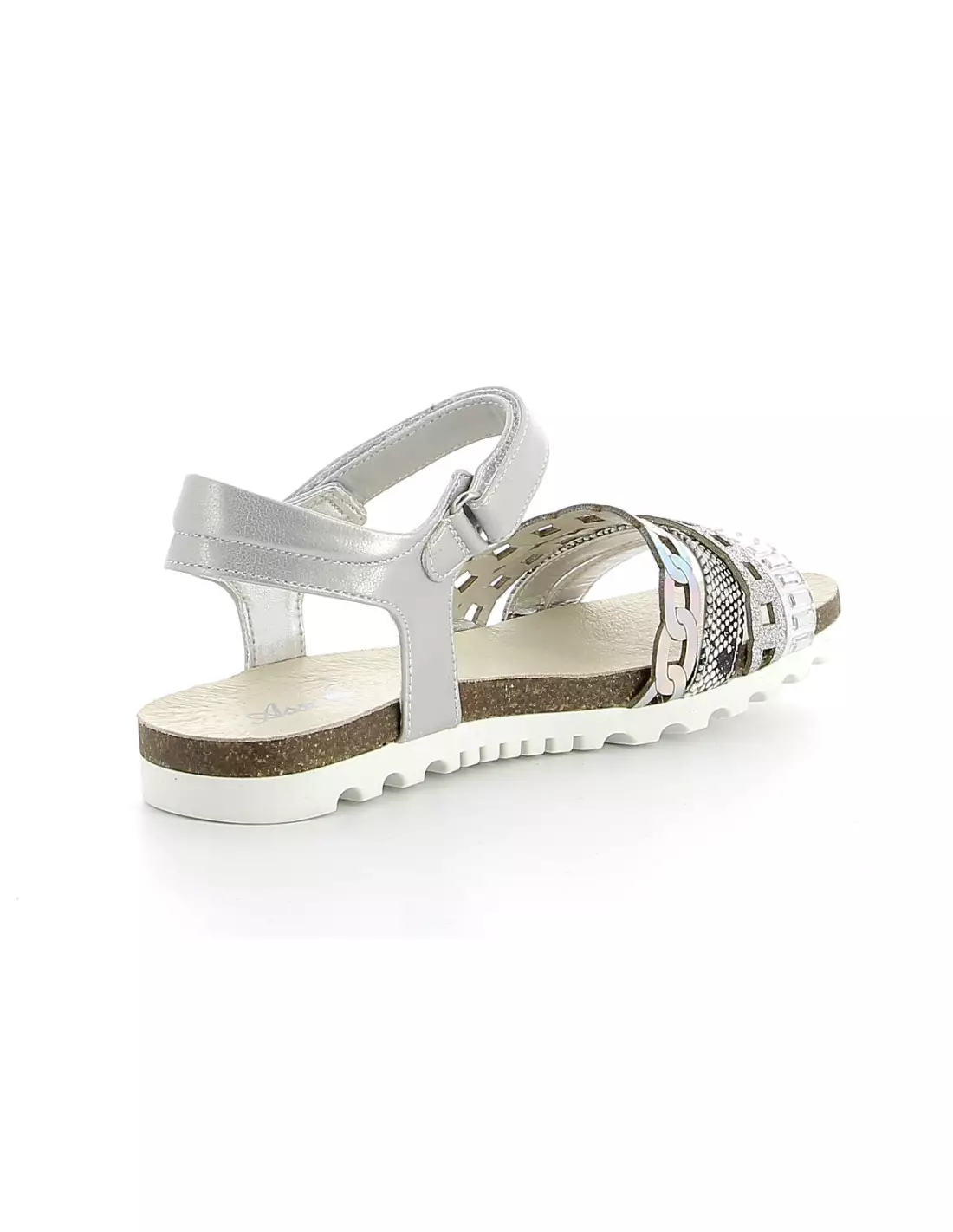 ASSO BACA - Sandales & nu-pieds Silver