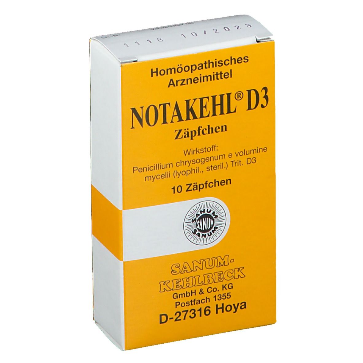 Notakehl® D3 Suppositiorien