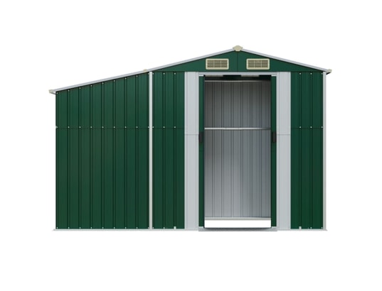 VIDAXL - Abri de jardin vert 277x93x179 cm acier galvanisé