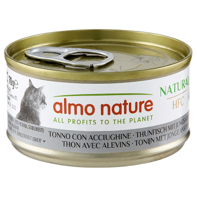 Almo Nature HFC Natural Thuhnfisch & Jungsardellen 70g