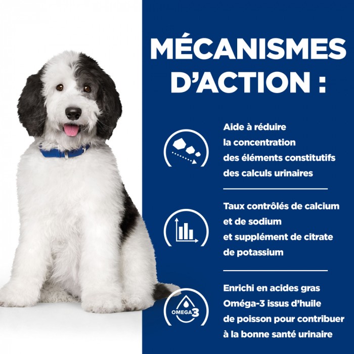 HILL'S Prescription Diet c/d Urinary Care Multicare au Poulet - Croquettes pour chien