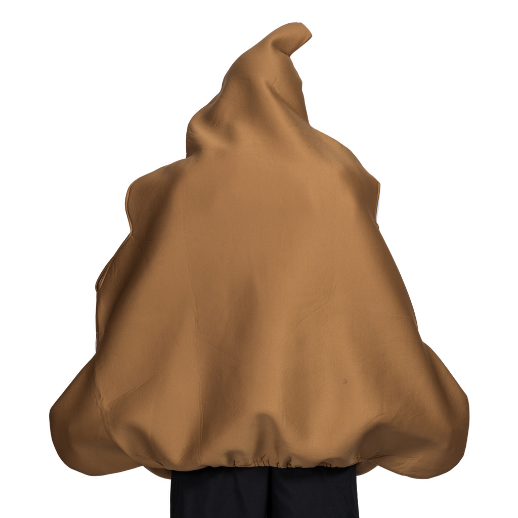 (150-170cm) Fasnachts Erwachsenen Kostüm Emoji Kackhaufen Verkleidung für Motto Partys / Halloween - Braun