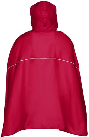 VALDIPINO Unisex-Regenponcho  indian red  M