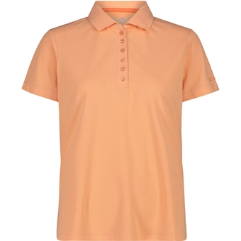 CMP Piqué Poloshirt Salmone Damen