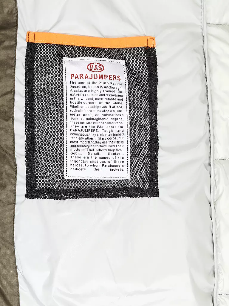 PARAJUMPERS Daunenmantel PANDA olive