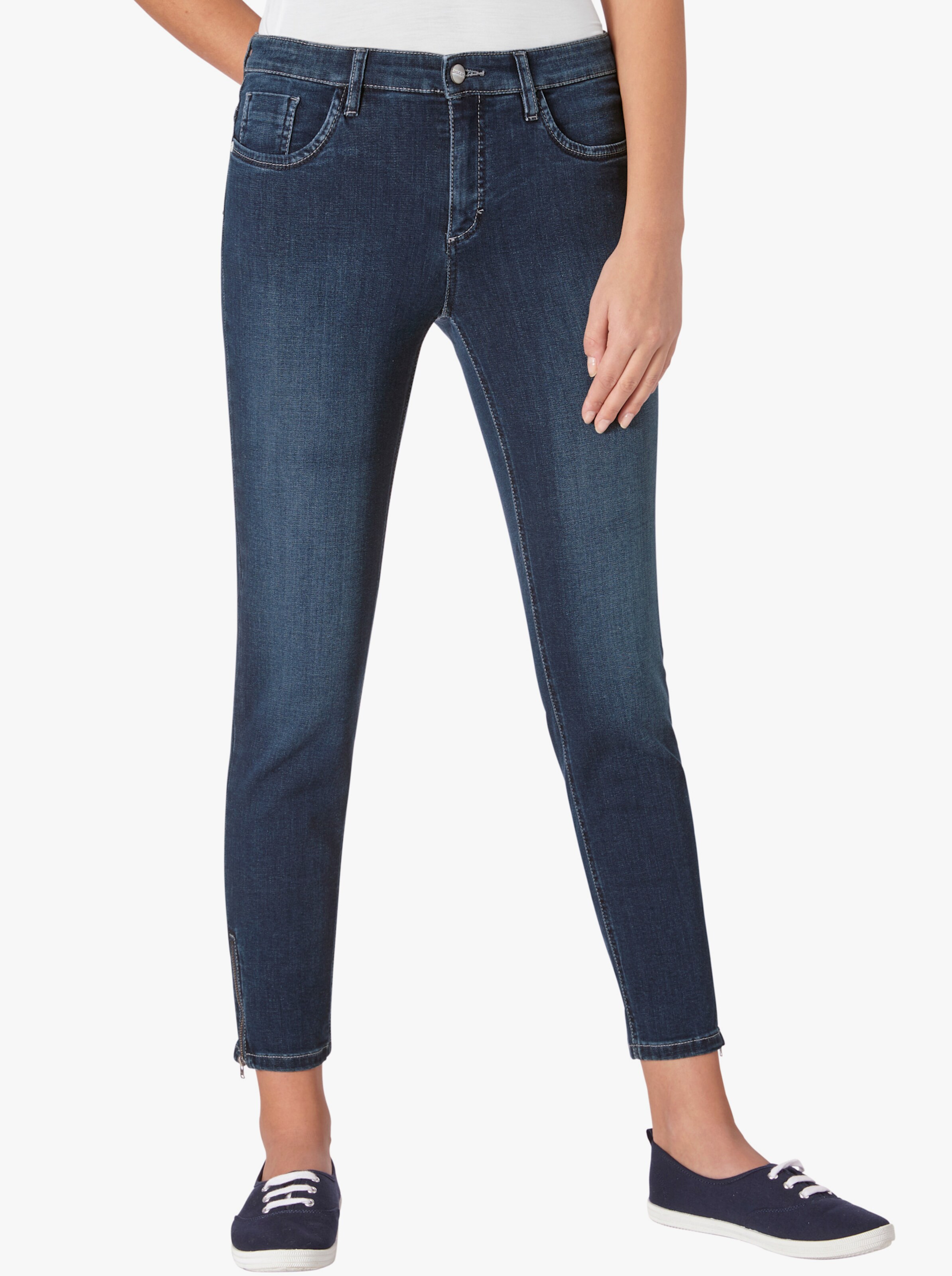 Stretch-Jeans mit Bauch-weg-Effekt