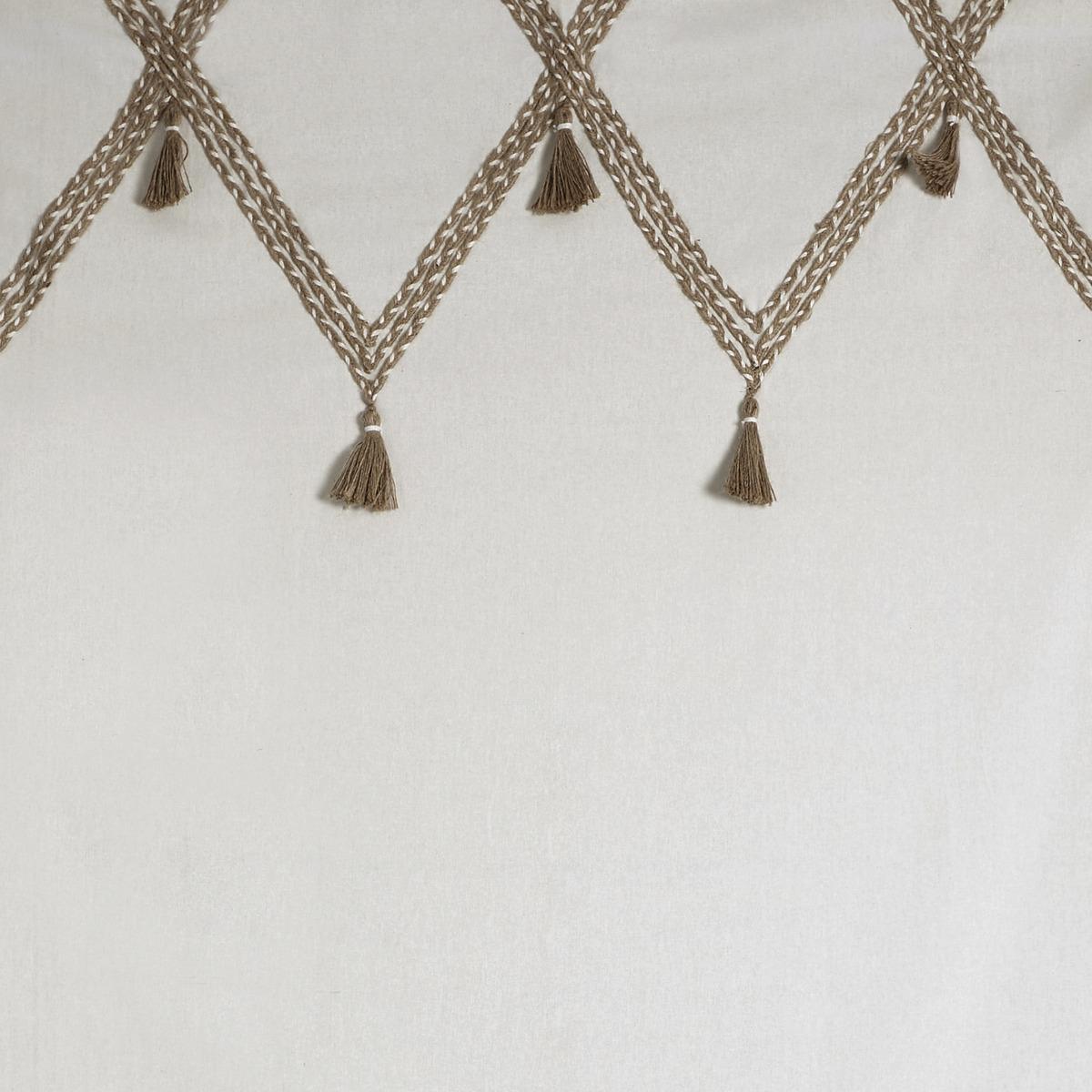 RIDEAU COTON JUTE CARMEN 140X260CM