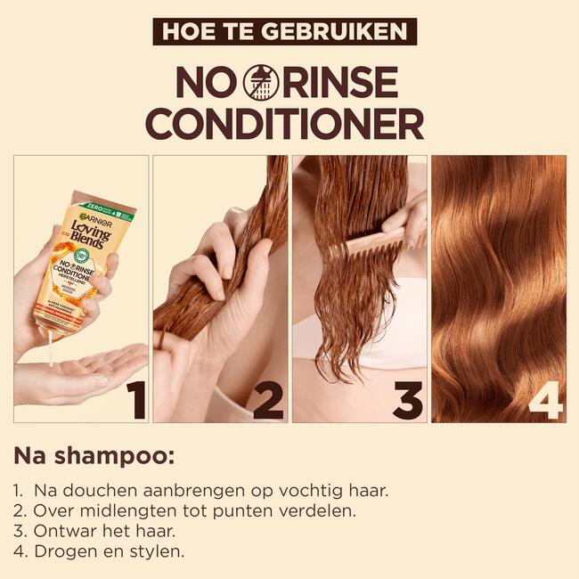 Garnier Loving Blends No Rinse Conditioner Honing Goud 200 ML