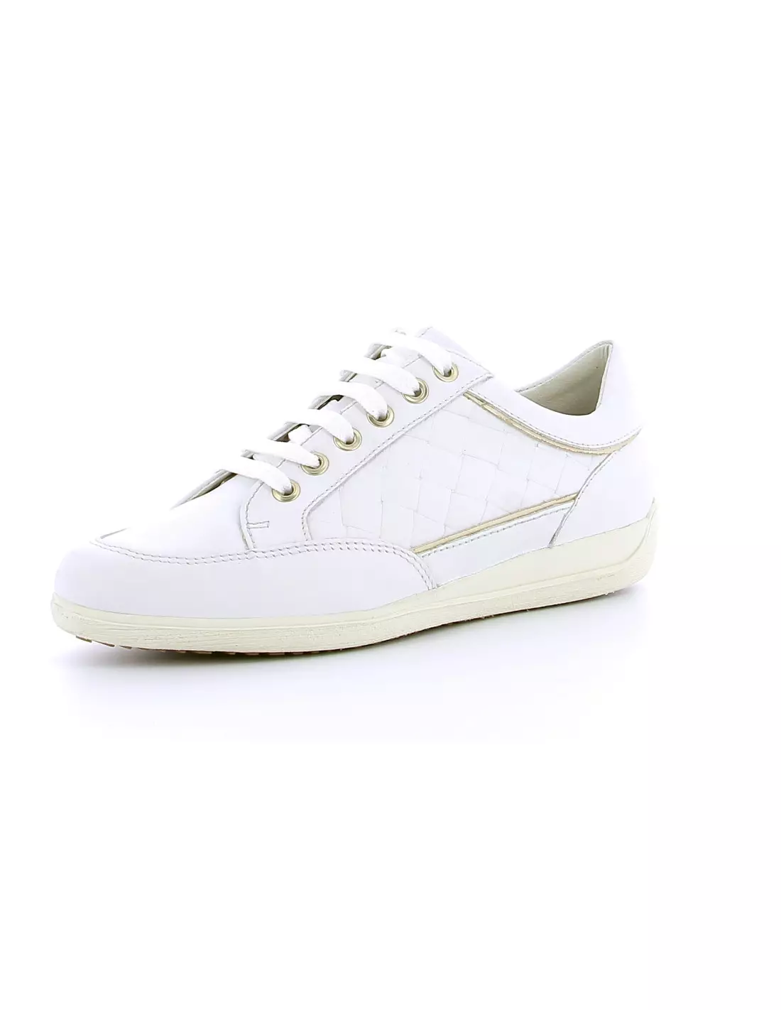 GEOX D3568A - Baskets WHITE