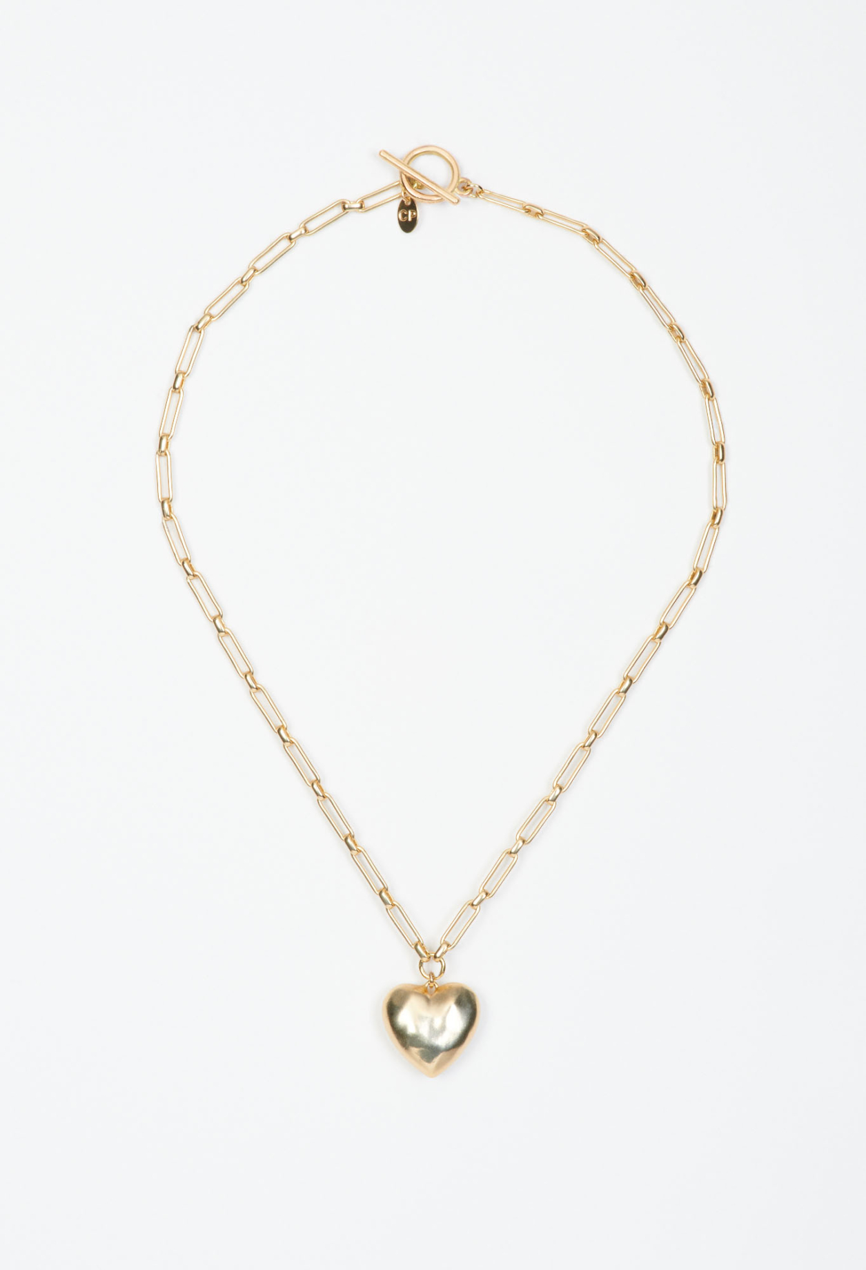Collier dore &agrave; maillons