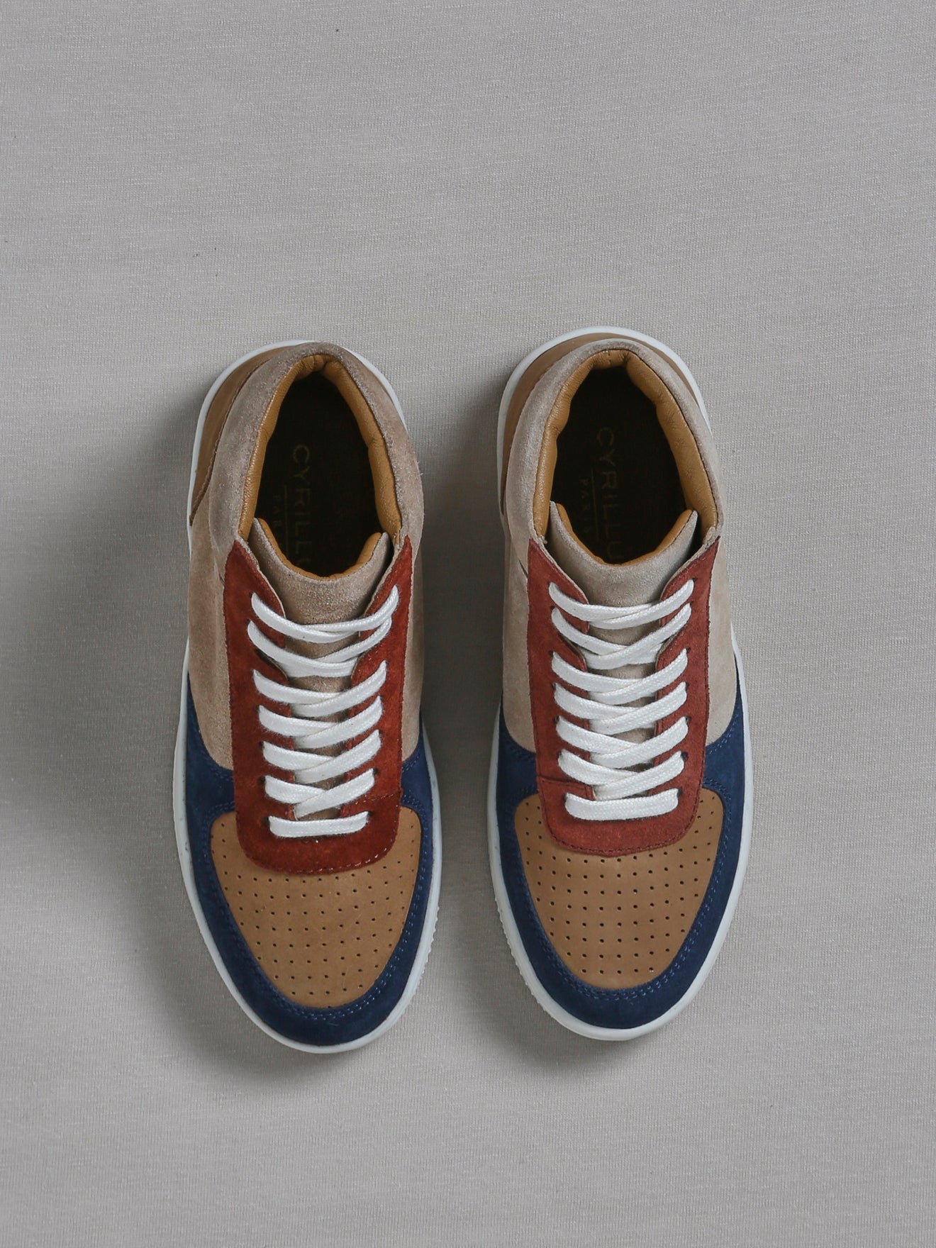 Baskets hautes Garçon en cuir suédé