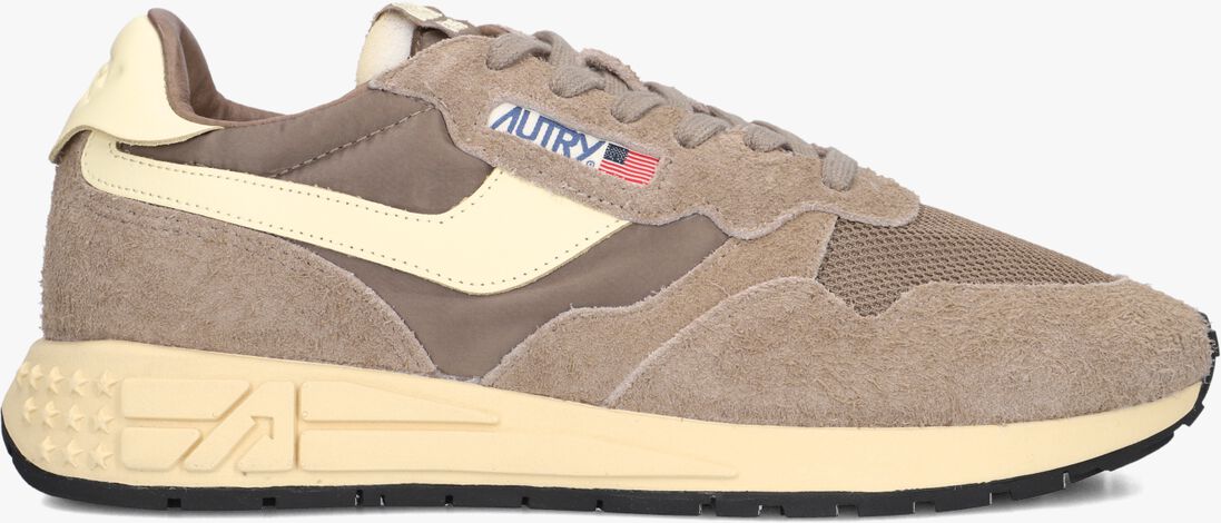 beige autry lage sneakers reelwind low man