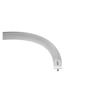 Afdichtingsband PVC transparant 8,5x2500 mm