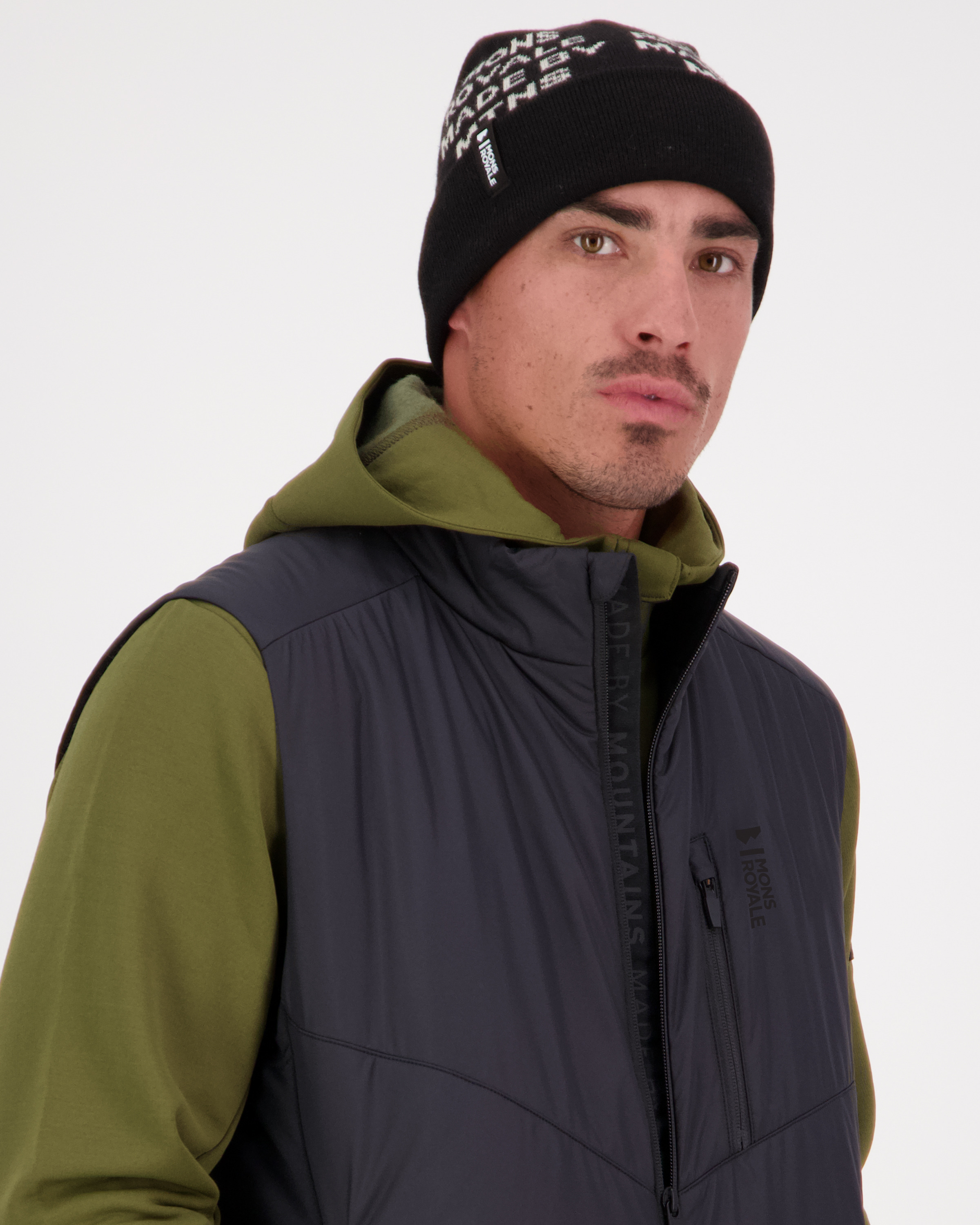Mens Arete Merino Insulated Vest