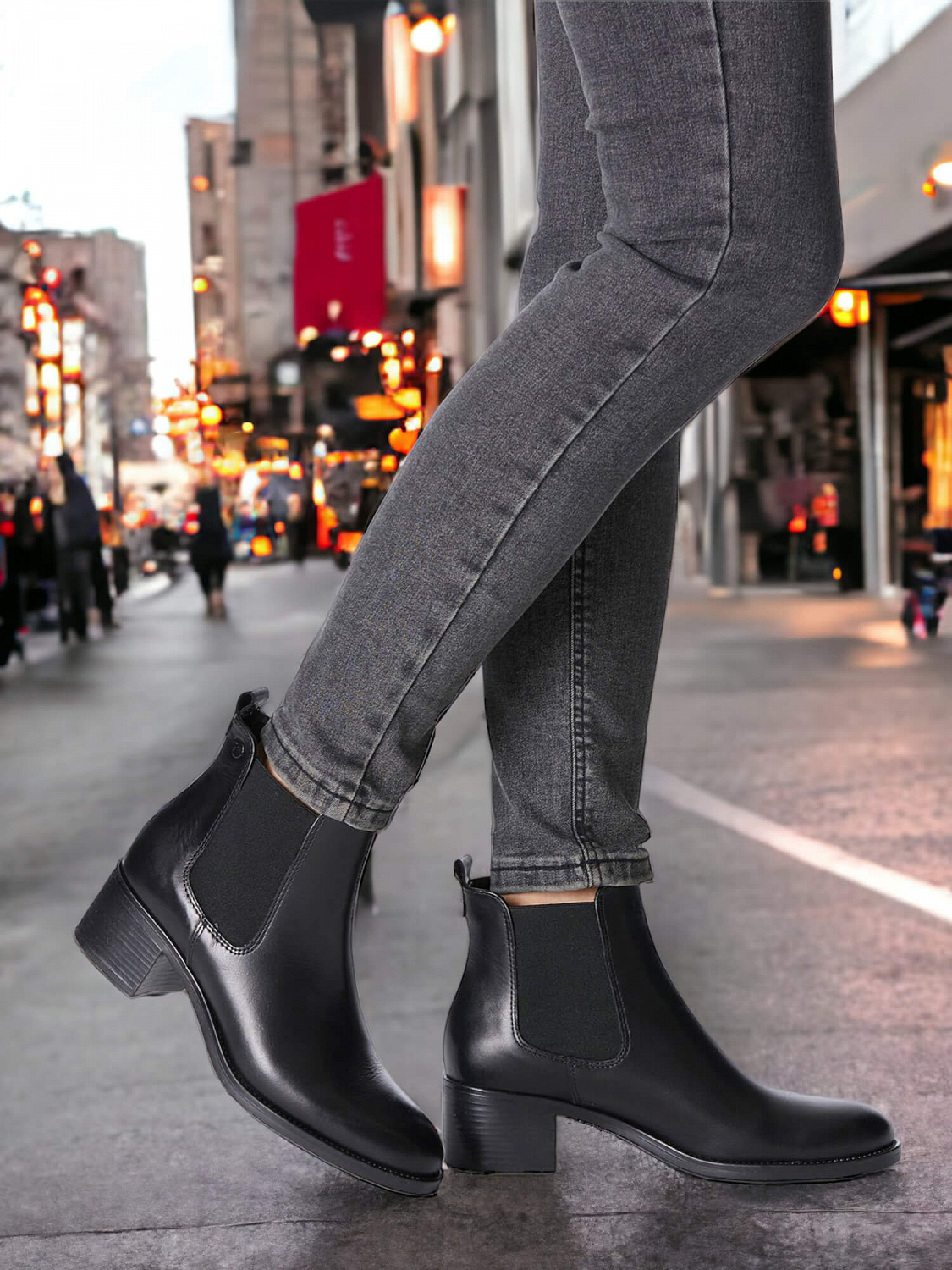 Tamaris Chelsea Optimal Comfort Leather