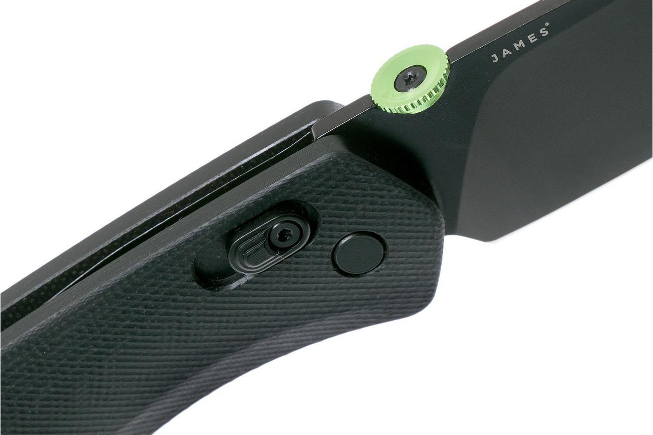 The James Brand The Carter XL, Black G10, Black zakmes JAKN116113-00