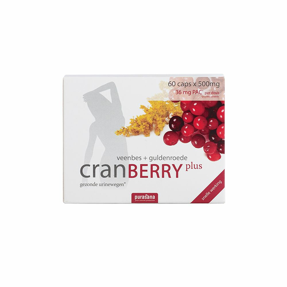 Purasana Cranberry Plus60 Capsules