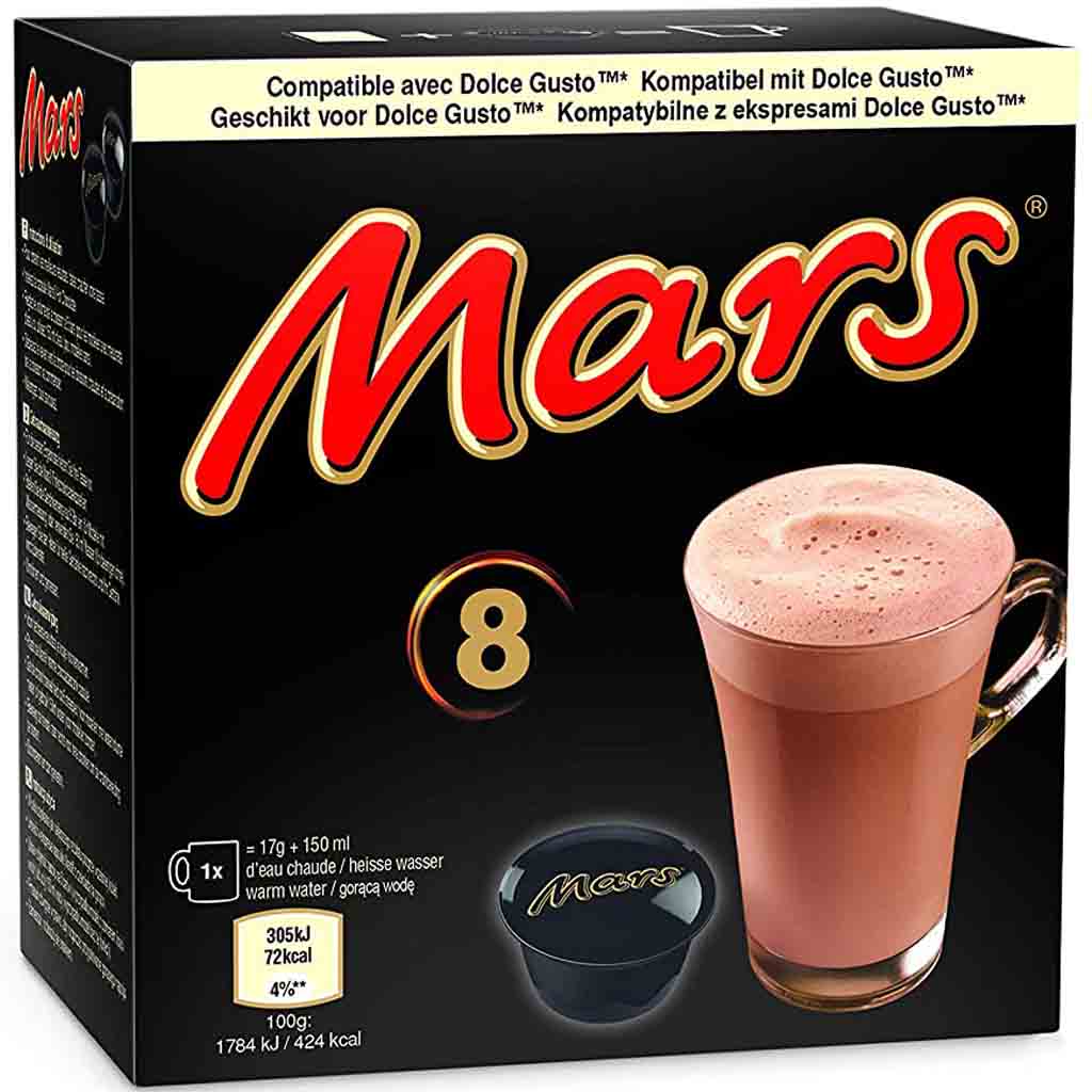 Mars Dolce Gusto Kapseln 8 Tassen 120g MHD:28.2.26