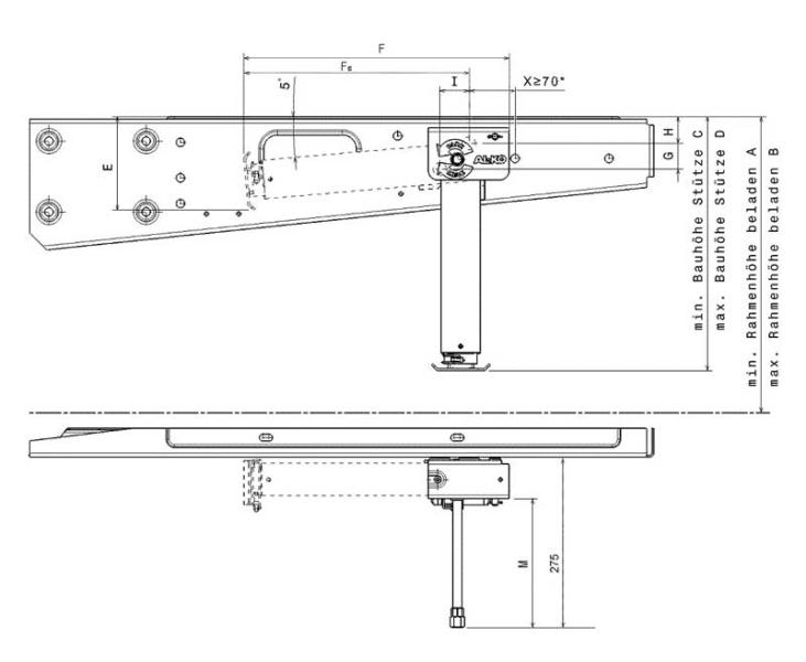 Kurbelstützen ClickFix - Mechanisch