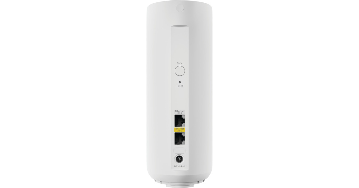 NetgearOrbi 370 WiFi Mesh Systeem, Dual-Band WiFi 7-Mesh Systeem, 3 stuks mesh router  (Wit, 1x Orbi WiFi 7-router (RBE371), 2x Orbi WiFi 7-satellieten (RBE370))