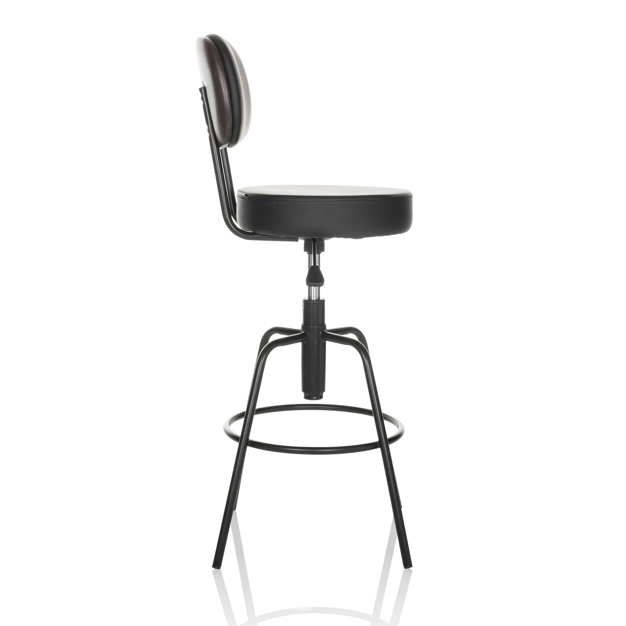 Barhocker DISC HIGH Kunstleder ohne Armlehnen hjh OFFICE