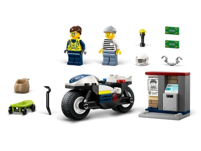 LEGO Achtervolging op politiemotor (60455)