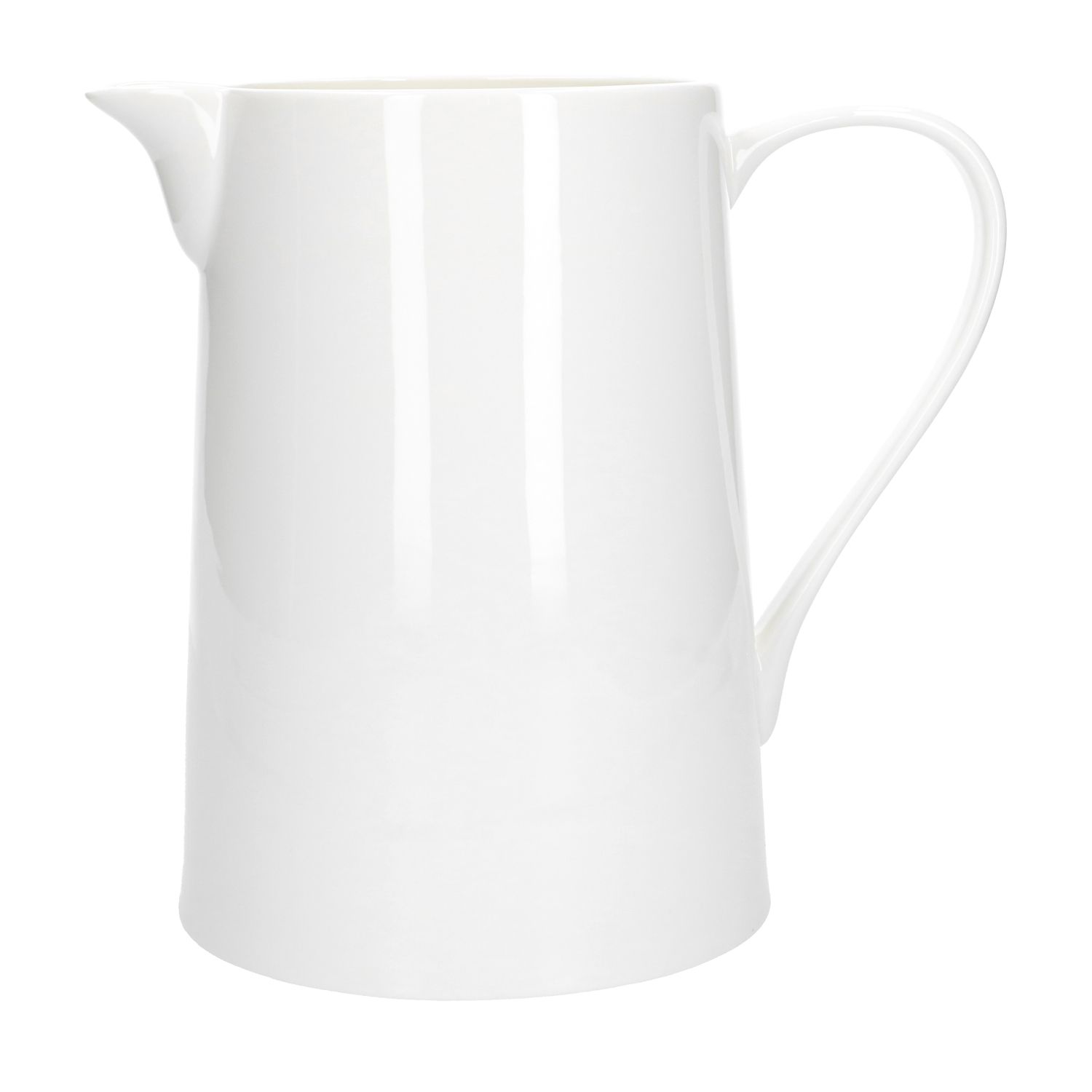 Grote kan, porselein, 2,5 liter