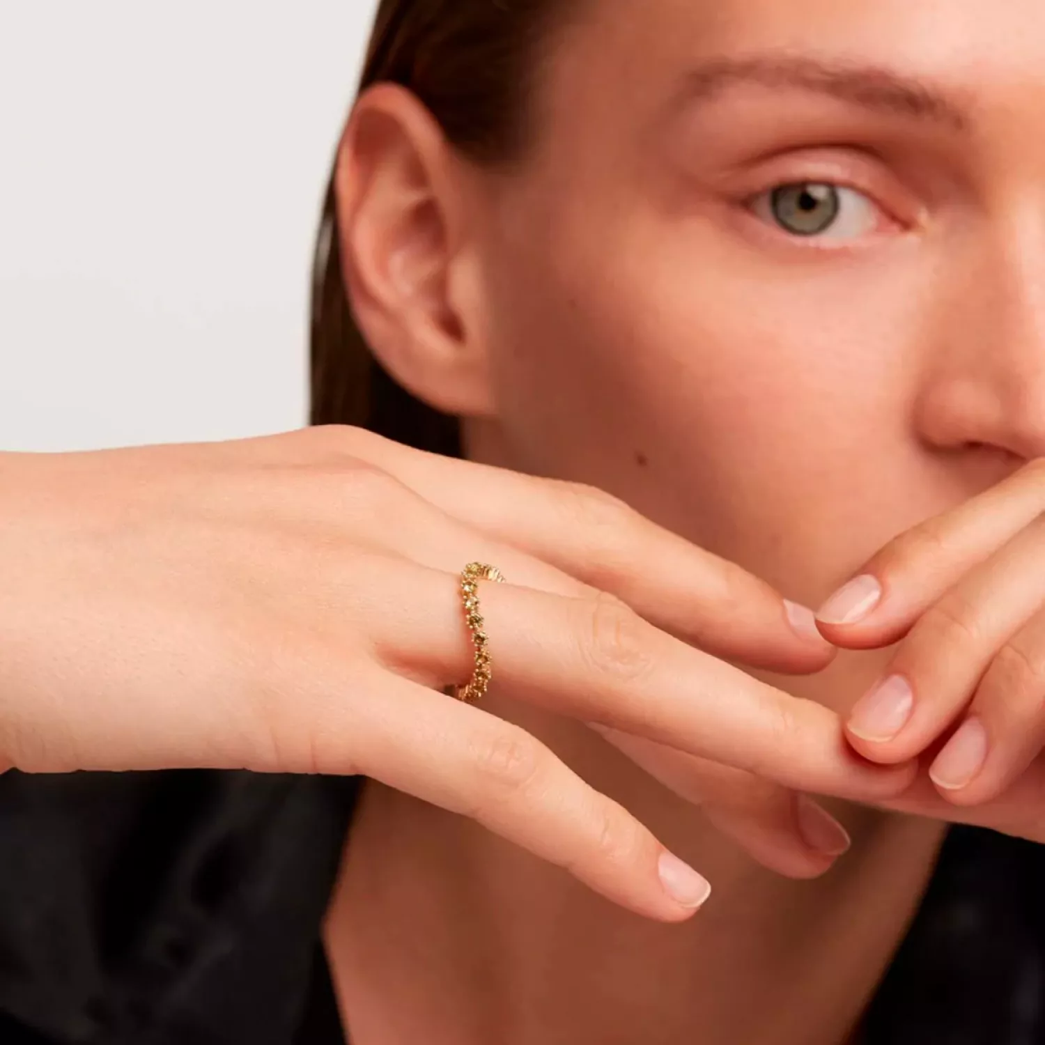 PDPAOLA Tide -10 Ring 18 kt. Forgyldt Sølv AN01-461