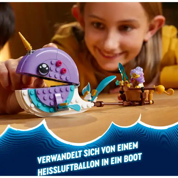 71472 Izzies Narwal-Heißluftballon