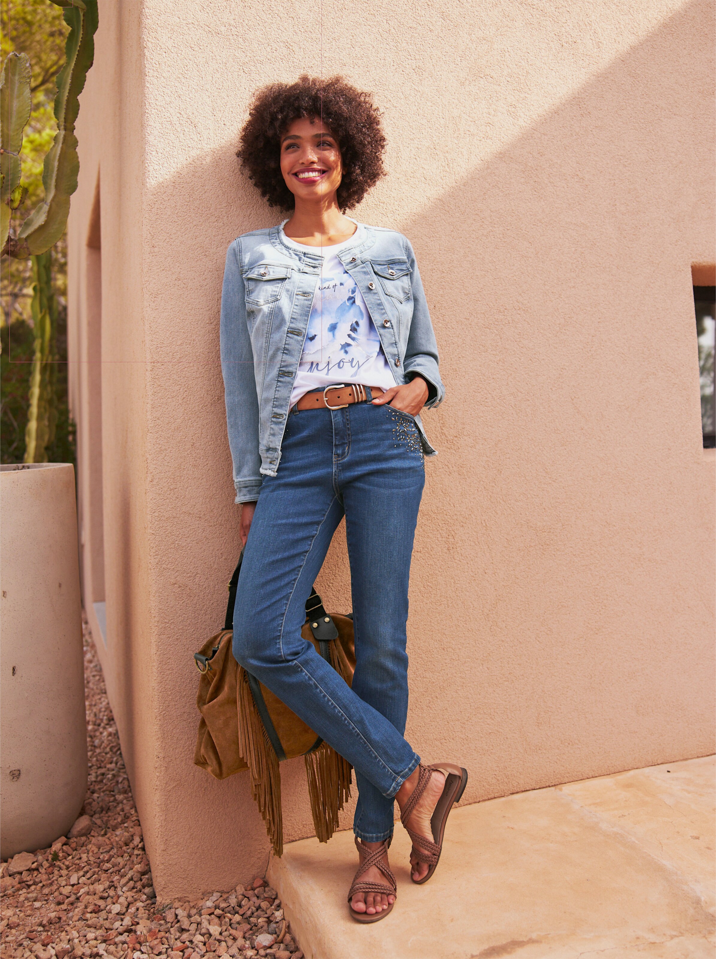 Jeans-Jacke