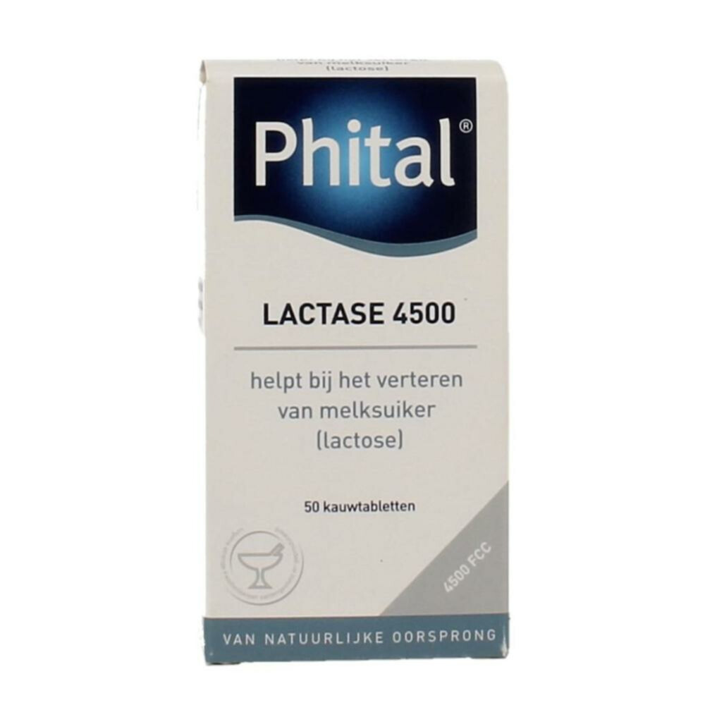 2x Phital Lactase 4500 50 tabletten