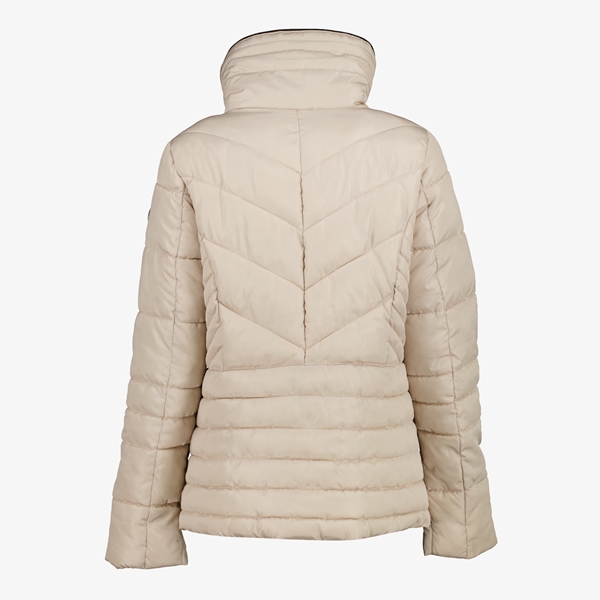 TwoDay gewatteerde dames jas beige