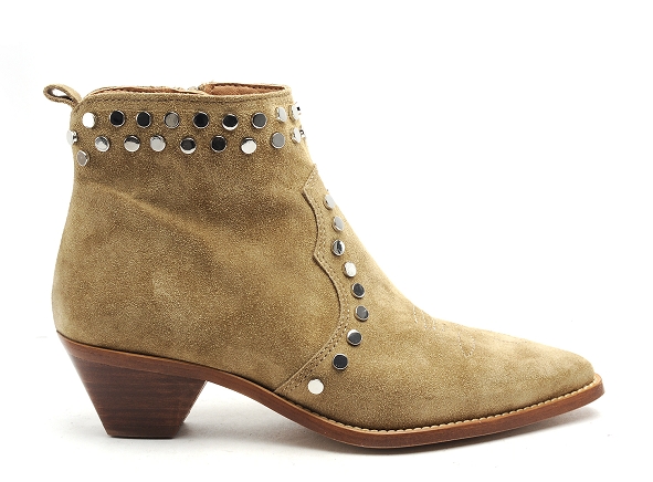 Alpe boots bottine talons femme 2017 beige